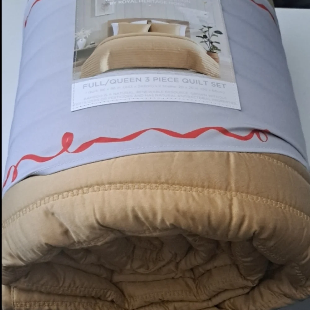 Royal Heritage Bamboo Bliss Drift Quilt Mini Set